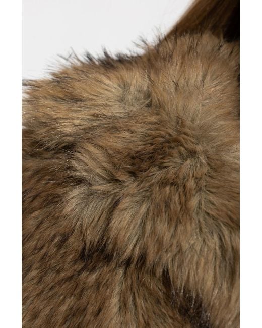 Stand Studio Blue "Samara" Faux Fur