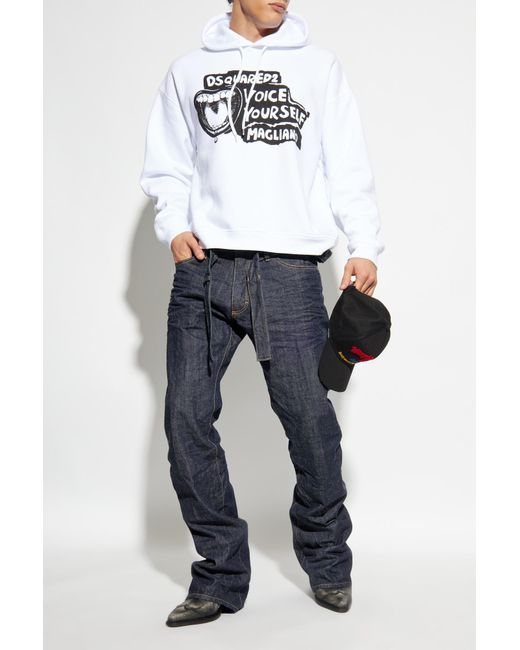 DSquared² White X Magliano for men