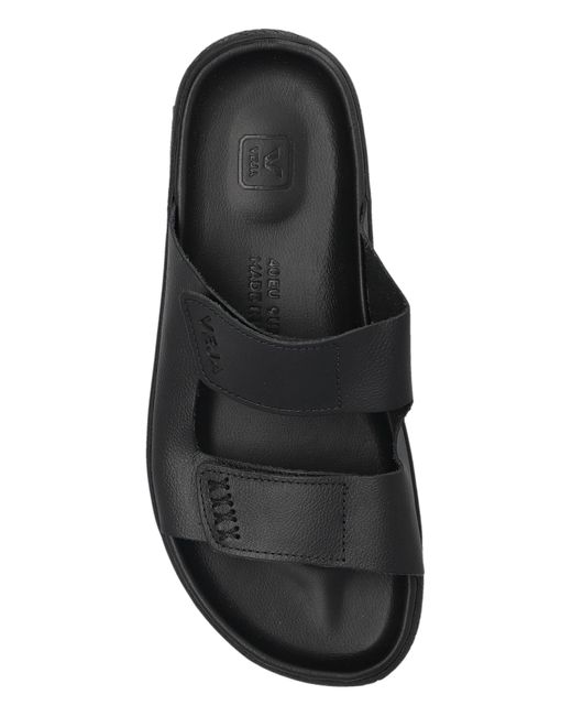 Veja Black "Etna" Flip-Flops