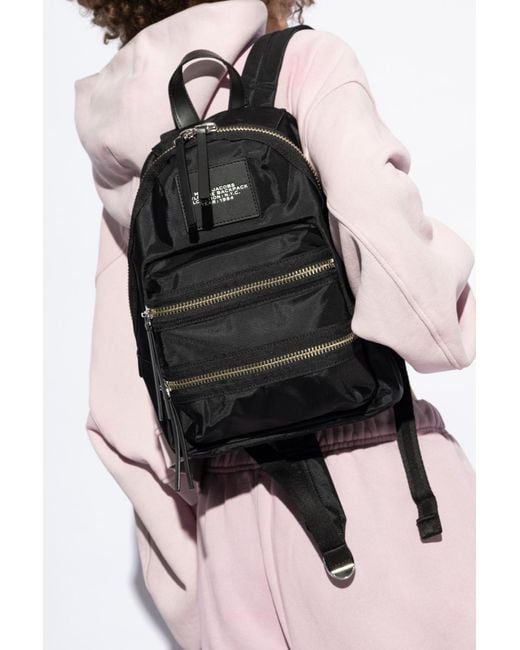 Marc Jacobs Black 'The Biker Medium' Backpack