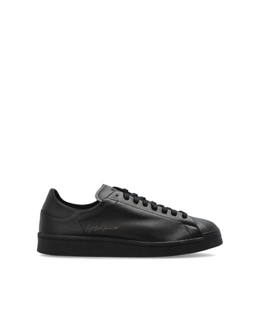Y-3 Black 'Superstar' Sports Shoes