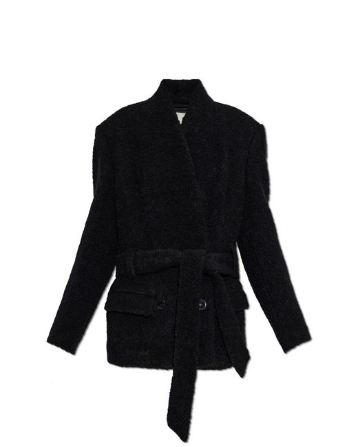 Isabel Marant Black Short Coat "Syndra"