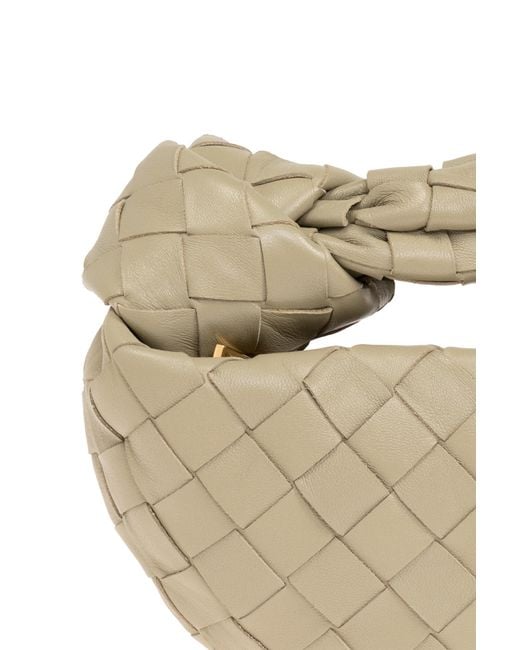 Bottega Veneta Gray ‘Candy Jodie Micro’ Shoulder Bag