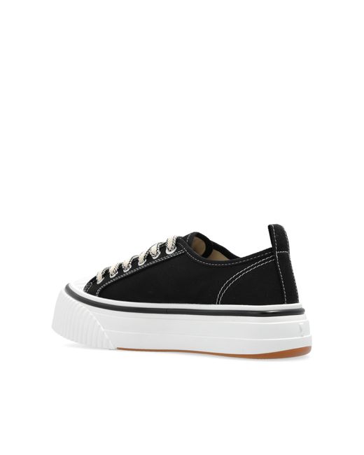 AMI Black Platform Sneakers 'Sn1980'