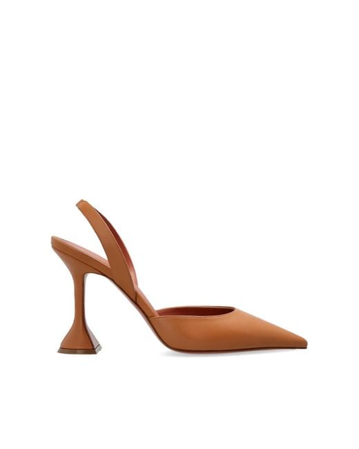 AMINA MUADDI Brown Heeled Shoes "Holli"