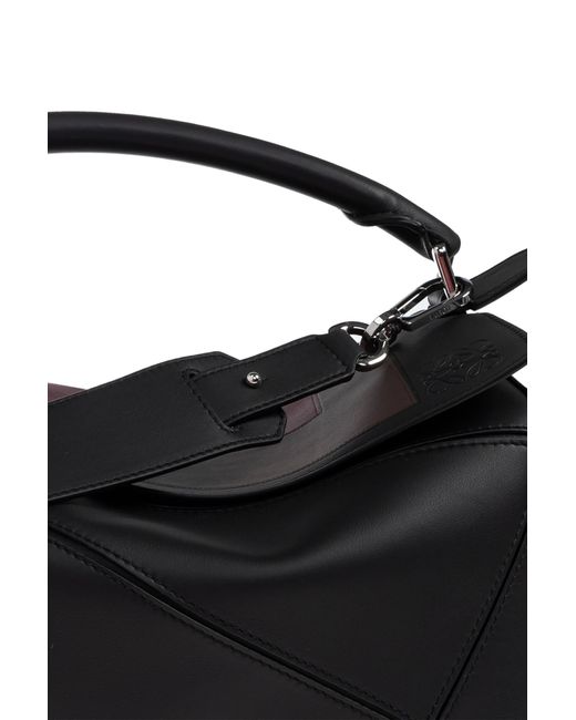 Loewe Black Handbag `puzzle Large`, for men