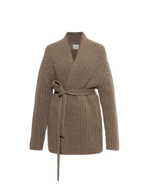 Lisa Yang Natural Cashmere Cardigan 'Jacqueline'