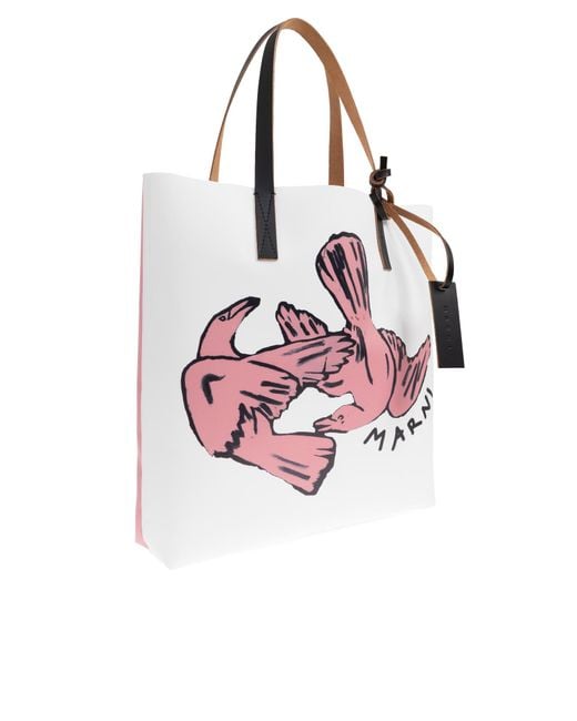 Marni Blue Shopper-Type Bag