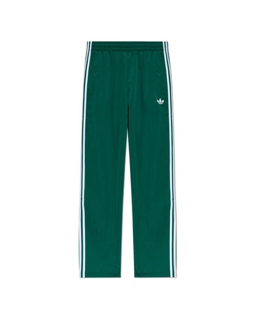 Adidas Originals Green Sweatpants With Logo for men