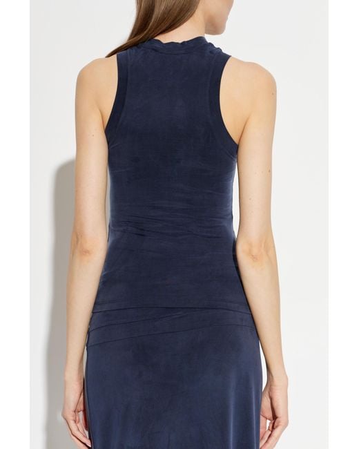 IRO Blue Top 'Eclipse'