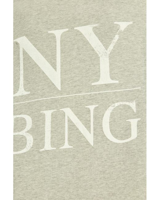 Anine Bing White T-Shirt With Print