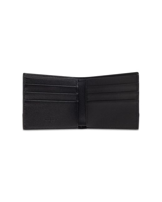 Dolce & Gabbana Black Leather Wallet With Logo for men