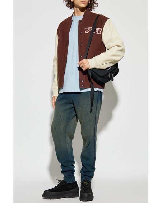 DIESEL Blue Sweatpants 'P-Wafy' for men