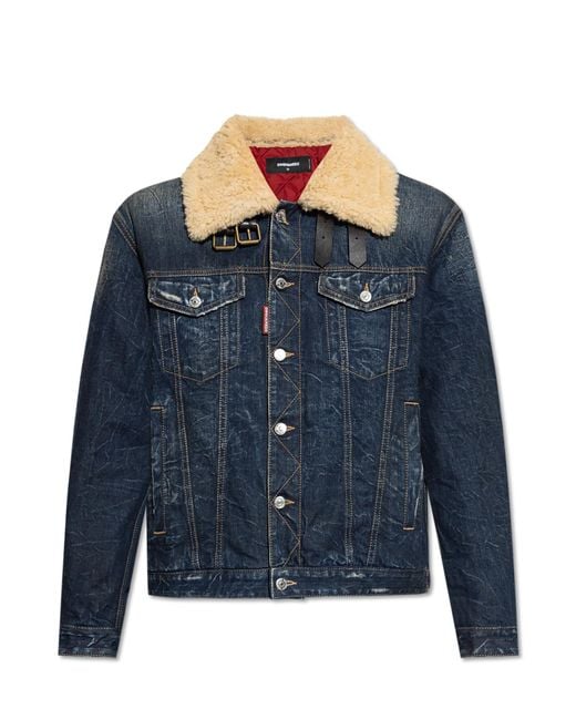 DSquared² Blue Denim Jacket for men
