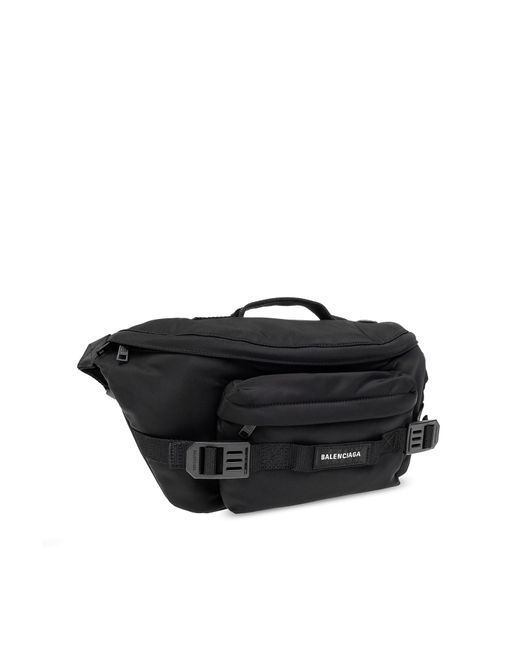 Balenciaga Black ‘Army’ Belt Bag for men