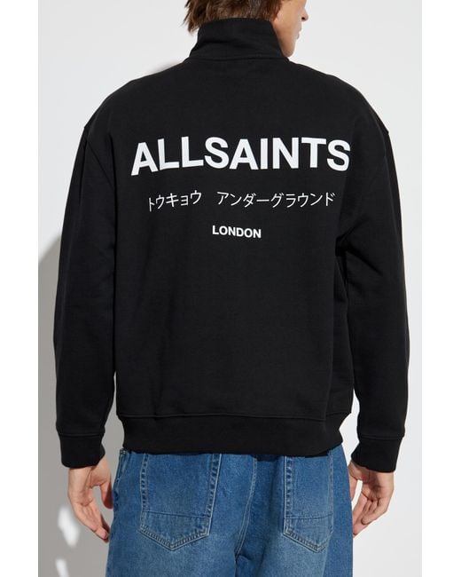 AllSaints Blue Sweatshirt 'Underground' for men