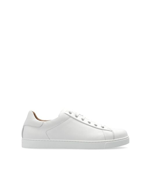 Gianvito Rossi White Sneakers 'Low Top' for men