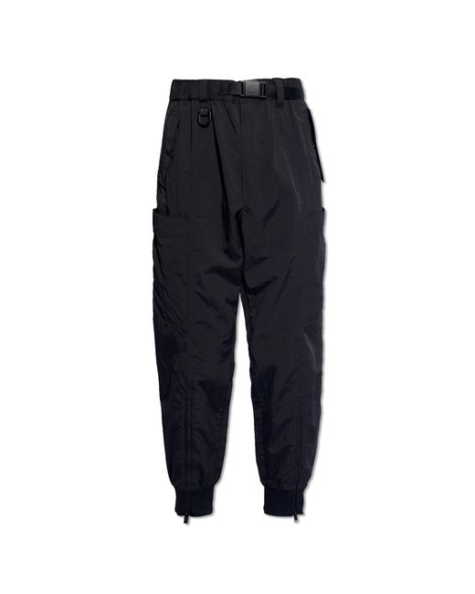 Y-3 Blue Cargo Trousers, for men
