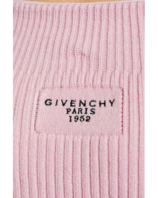 Givenchy Pink Wool Skirt