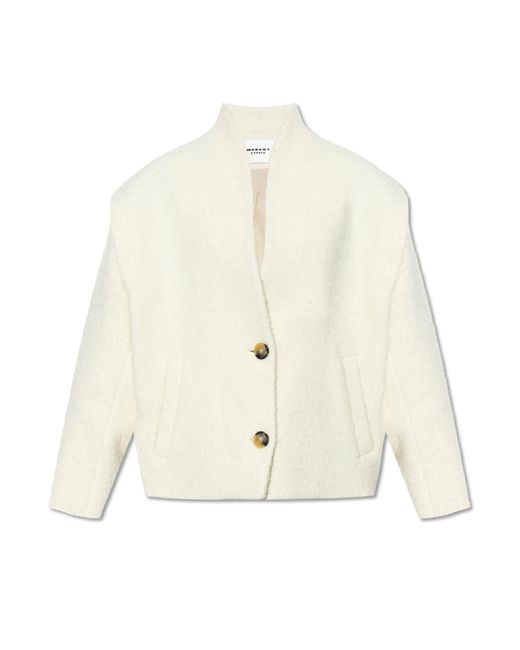 Isabel Marant White 'drogo' Jacket