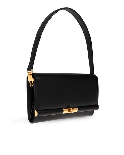 Dolce & Gabbana Black Shoulder Bag Marlene