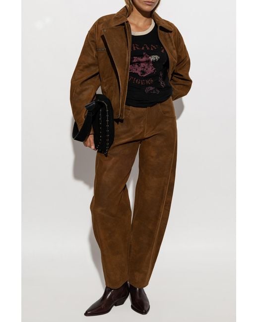Isabel Marant Black T-Shirt "Kiliann"
