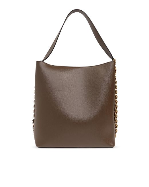 Stella McCartney Brown ‘Frayme’ Bucket-Style Shoulder Bag