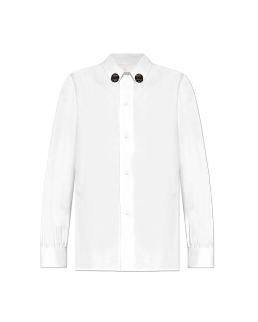 Jil Sander White Cotton Shirt By