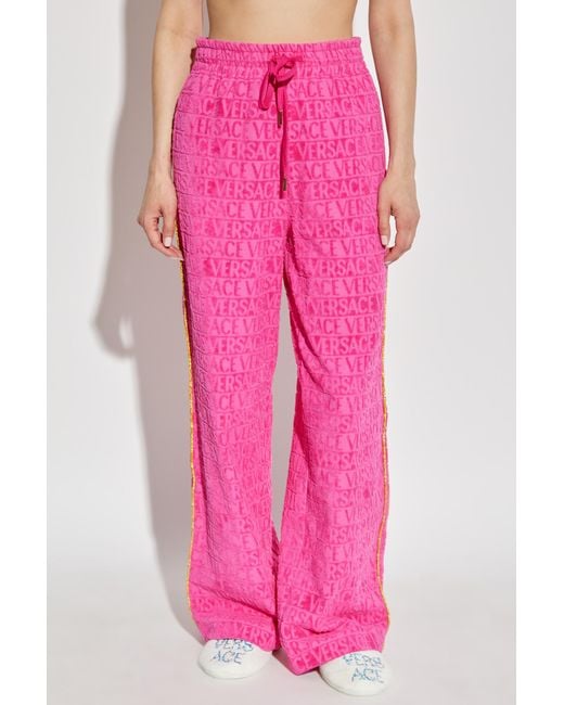 Versace Pink Sweatpants