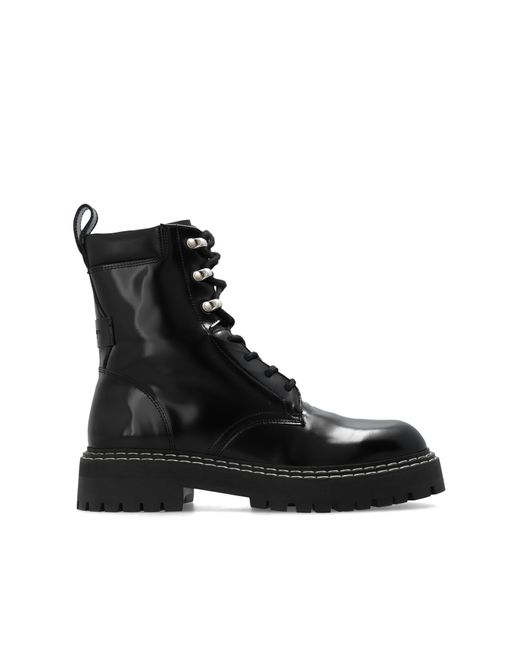 AllSaints Black ‘Heidi’ Ankle Boots