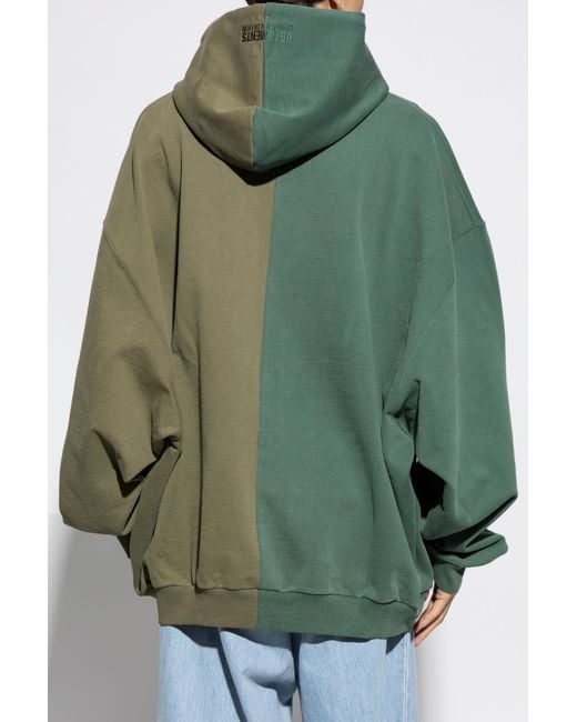 Vetements Green Sweatshirt With Logo for men