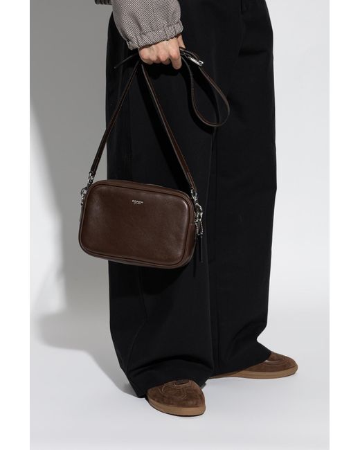 COACH Brown Shoulder Bag 'Radio' for men