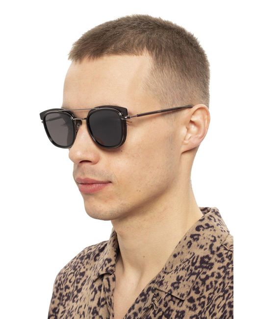 Fendi Logo Sunglasses Black for men