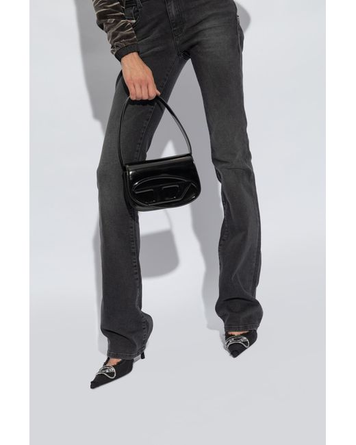 DIESEL Black Shoulder Bag '1Dr Xs'