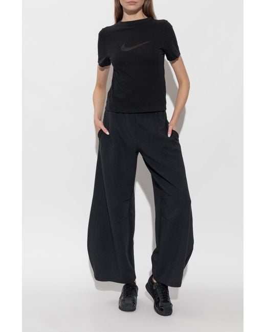 Nike Black T-Shirt With Logo