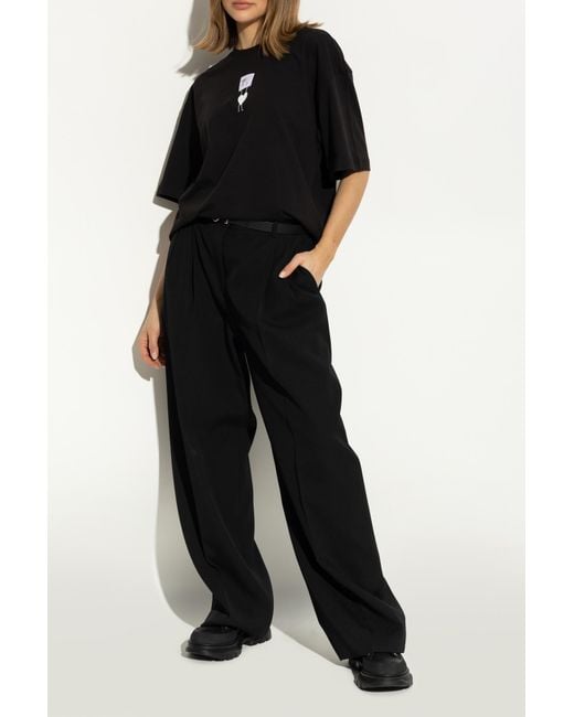 McQueen Black Platform Sneakers