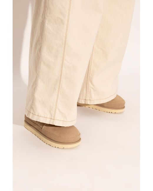 Ugg Brown Suede Shoes 'W Goldenstar Mary Jane'