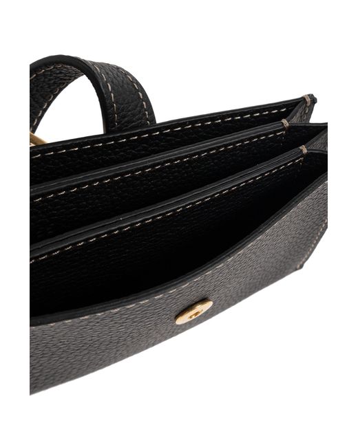 Tod's Black Leather Wallet