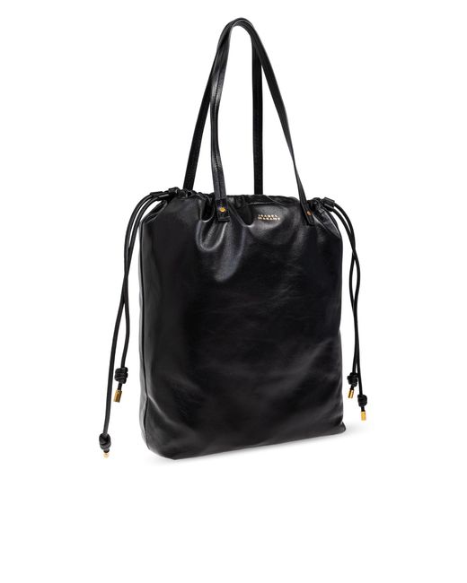 Isabel Marant Black Shopper Bag "Silven"