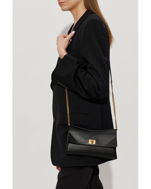Balenciaga White 'Rodeo' Shoulder Bag