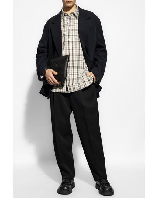 Bottega Veneta Blue Wool Jacket for men