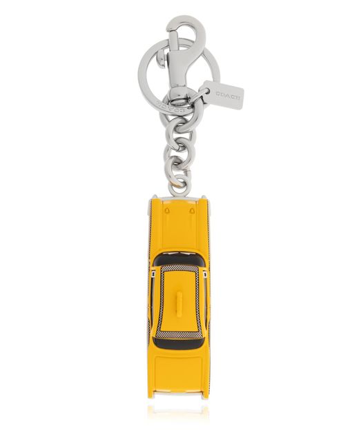 COACH Metallic Keychain With Charm