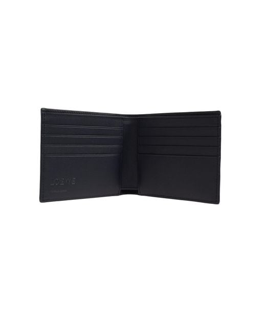 Loewe Blue Leather Wallet for men