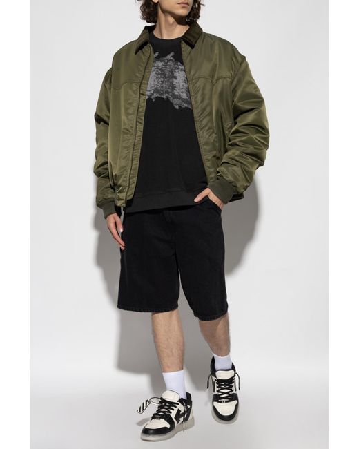 DIESEL Black Sweatshirt 'S-Valentin-Jmbv' for men