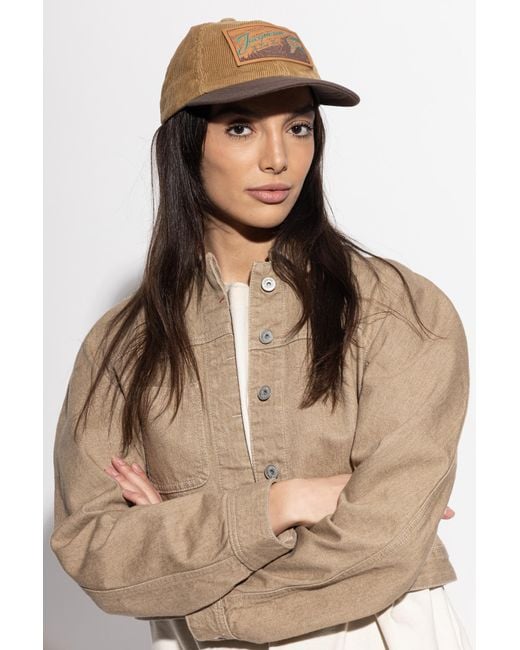 Jacquemus Brown Baseball Cap