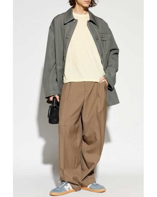 Lisa Yang Natural Sweater "Theodore" for men