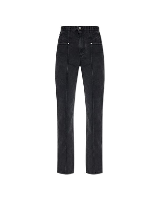Isabel Marant Black 'Lirokayo' Jeans