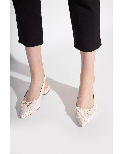 Kate Spade Leather 'veronica' Flats - Lyst