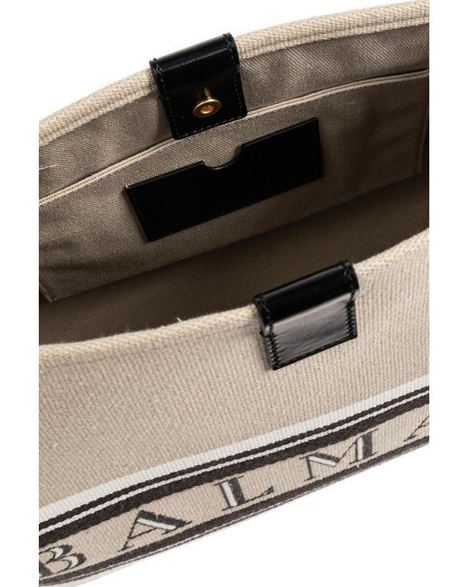 Balmain Blue Shopper-Type Bag