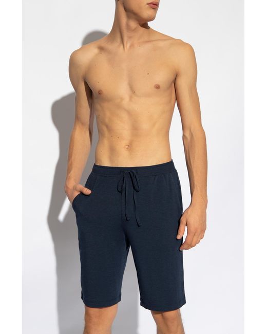 Hanro Blue Pyjama Bottom for men